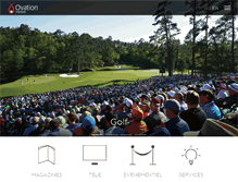 Tablet Screenshot of ovationmedias.com